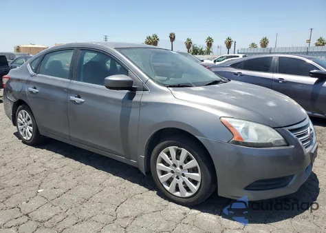 2015 Nissan Sentra S из США, поврежденный, VIN 3N1AB7AP7FY354781